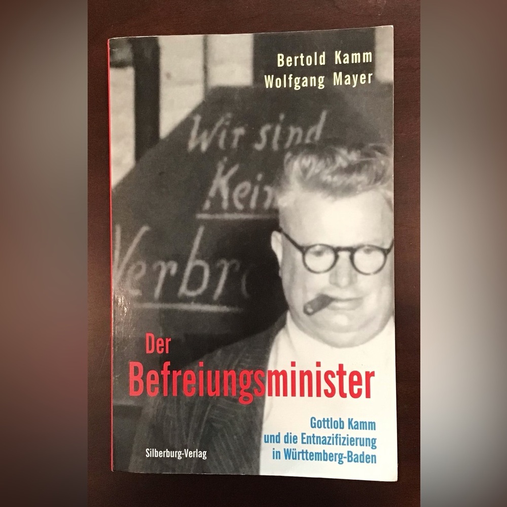 Autographed German 2005 Edition Der Befreiungsminister: The Liberation Minister